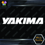 Compatible with Yakima Bold Name Full Roof Rack Name Vinyl Decals Stickers