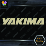 Compatible with Yakima Bold Name Full Roof Rack Name Vinyl Decals Stickers - Image 4
