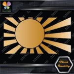 Japan Flag Nippon Empire Of the Rising Sun JDM Racing Cars Vinyl Decals Stickers - Image 17