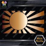 Japan Flag Nippon Empire Of the Rising Sun JDM Racing Cars Vinyl Decals Stickers - Image 19