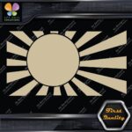 Japan Flag Nippon Empire Of the Rising Sun JDM Racing Cars Vinyl Decals Stickers - Image 23