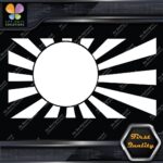 Japan Flag Nippon Empire Of the Rising Sun JDM Racing Cars Vinyl Decals Stickers - Image 4