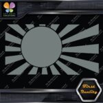Japan Flag Nippon Empire Of the Rising Sun JDM Racing Cars Vinyl Decals Stickers - Image 5