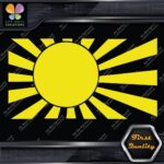 Japan Flag Nippon Empire Of the Rising Sun JDM Racing Cars Vinyl Decals Stickers - Image 6