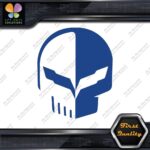 Compatible Corvette Skull Head Emblem Racing Tuning Cars Vinyl Decals Stickers - Image 11