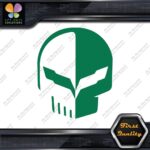 Compatible Corvette Skull Head Emblem Racing Tuning Cars Vinyl Decals Stickers - Image 15