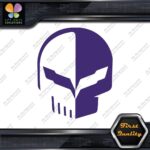 Compatible Corvette Skull Head Emblem Racing Tuning Cars Vinyl Decals Stickers - Image 21
