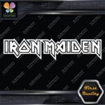 Compatible Iron Maiden Rock Band Outlined Logo Musical Vinyl Decals Stickers - Image 4