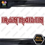 Compatible Iron Maiden Rock Band Outlined Logo Musical Vinyl Decals Stickers - Image 9