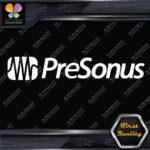 Compatible PreSonus Musical Instrument Speakers Mixers Logo Vinyl Decal Stickers
