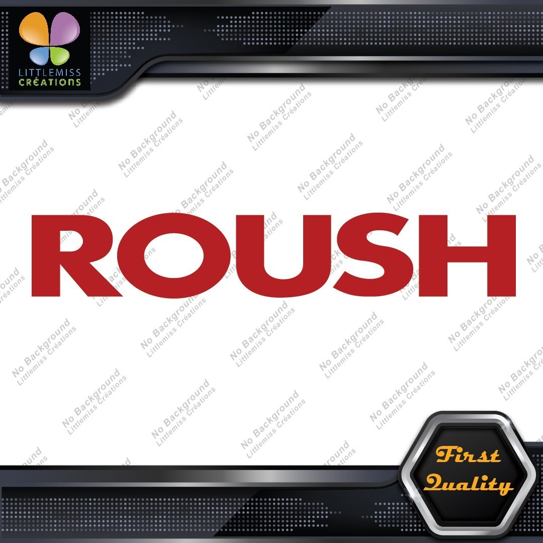Compatible Roush Performance Solid Name JDM Tuning Racing Decals Stickers Vinyl 277002466662 Compatible Roush Performance Solid Name JDM Tuning Racing Decals Stickers Vinyl - Image 1