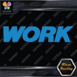 Compatible Work Wheels Rims Tuning Racing Work Only JDM Decals Stickers Vinyl - Image 11