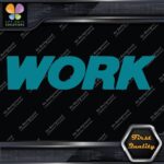 Compatible Work Wheels Rims Tuning Racing Work Only JDM Decals Stickers Vinyl - Image 13