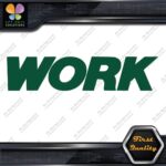 Compatible Work Wheels Rims Tuning Racing Work Only JDM Decals Stickers Vinyl - Image 16