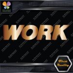 Compatible Work Wheels Rims Tuning Racing Work Only JDM Decals Stickers Vinyl - Image 19