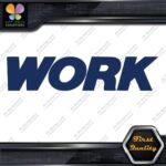 Compatible Work Wheels Rims Tuning Racing Work Only JDM Decals Stickers Vinyl - Image 3