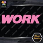 Compatible Work Wheels Rims Tuning Racing Work Only JDM Decals Stickers Vinyl - Image 21