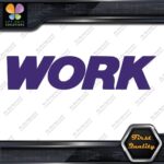 Compatible Work Wheels Rims Tuning Racing Work Only JDM Decals Stickers Vinyl - Image 22