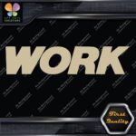 Compatible Work Wheels Rims Tuning Racing Work Only JDM Decals Stickers Vinyl - Image 23