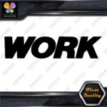 Compatible Work Wheels Rims Tuning Racing Work Only JDM Decals Stickers Vinyl - Image 4