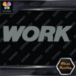 Compatible Work Wheels Rims Tuning Racing Work Only JDM Decals Stickers Vinyl - Image 5