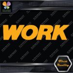 Compatible Work Wheels Rims Tuning Racing Work Only JDM Decals Stickers Vinyl - Image 7