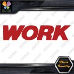 Compatible Work Wheels Rims Tuning Racing Work Only JDM Decals Stickers Vinyl - Image 9