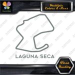 Laguna Seca Raceway Tracks Map & Name JDM Tuning Racing Decals Stickers Vinyl - Image 4