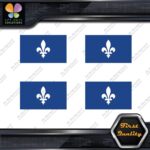Quebec Flag Canada Canadian Province Québec Drapeau Decals Stickers Vinyl
