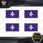 Quebec Flag Canada Canadian Province Québec Drapeau Decals Stickers Vinyl - Image 22