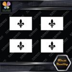 Quebec Flag Canada Canadian Province Québec Drapeau Decals Stickers Vinyl - Image 4
