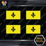 Quebec Flag Canada Canadian Province Québec Drapeau Decals Stickers Vinyl - Image 6