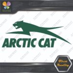 Compatible Arctic Cat Snowmobiles Jumping Left Over Name Vinyls Decals Stickers - Image 12