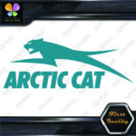 Compatible Arctic Cat Snowmobiles Jumping Left Over Name Vinyls Decals Stickers - Image 13