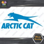 Compatible Arctic Cat Snowmobiles Jumping Left Over Name Vinyls Decals Stickers - Image 14