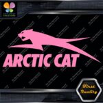 Compatible Arctic Cat Snowmobiles Jumping Left Over Name Vinyls Decals Stickers - Image 17