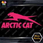 Compatible Arctic Cat Snowmobiles Jumping Left Over Name Vinyls Decals Stickers - Image 18