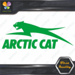 Compatible Arctic Cat Snowmobiles Jumping Left Over Name Vinyls Decals Stickers - Image 3