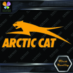 Compatible Arctic Cat Snowmobiles Jumping Left Over Name Vinyls Decals Stickers - Image 7