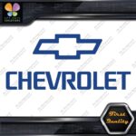 Compatible Chevrolet Bowtie Logo Name Cross Cars Trucks Vinyl Decals Stickers - Image 11