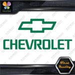 Compatible Chevrolet Bowtie Logo Name Cross Cars Trucks Vinyl Decals Stickers - Image 15