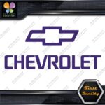 Compatible Chevrolet Bowtie Logo Name Cross Cars Trucks Vinyl Decals Stickers - Image 22