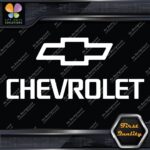 Compatible Chevrolet Bowtie Logo Name Cross Cars Trucks Vinyl Decals Stickers - Image 4