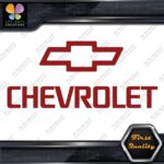 Compatible Chevrolet Bowtie Logo Name Cross Cars Trucks Vinyl Decals Stickers - Image 9
