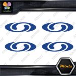 Compatible Salomon Skis Sports Oval Logo Only 4 MINI SIZE Decals Stickers Vinyl - Image 11