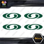 Compatible Salomon Skis Sports Oval Logo Only 4 MINI SIZE Decals Stickers Vinyl - Image 16