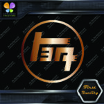 Compatible with Toyota 37 TEQ Vintage Style Circle JDM Vinyl Decals Stickers - Image 14