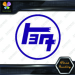 Compatible with Toyota 37 TEQ Vintage Style Circle JDM Vinyl Decals Stickers - Image 15