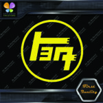 Compatible with Toyota 37 TEQ Vintage Style Circle JDM Vinyl Decals Stickers - Image 6