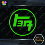 Compatible with Toyota 37 TEQ Vintage Style Circle JDM Vinyl Decals Stickers - Image 9